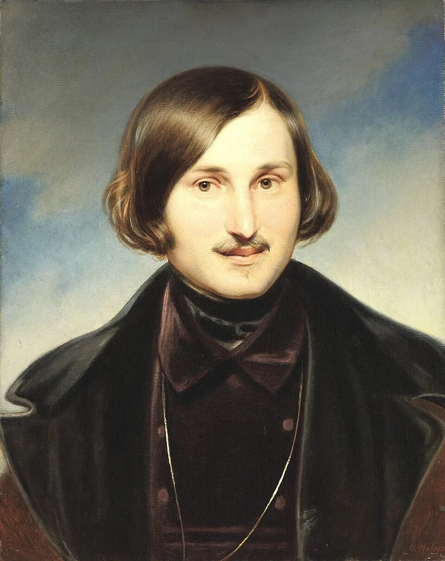 Портрет Миколи Гоголя роботи Федора Моллера, 1840