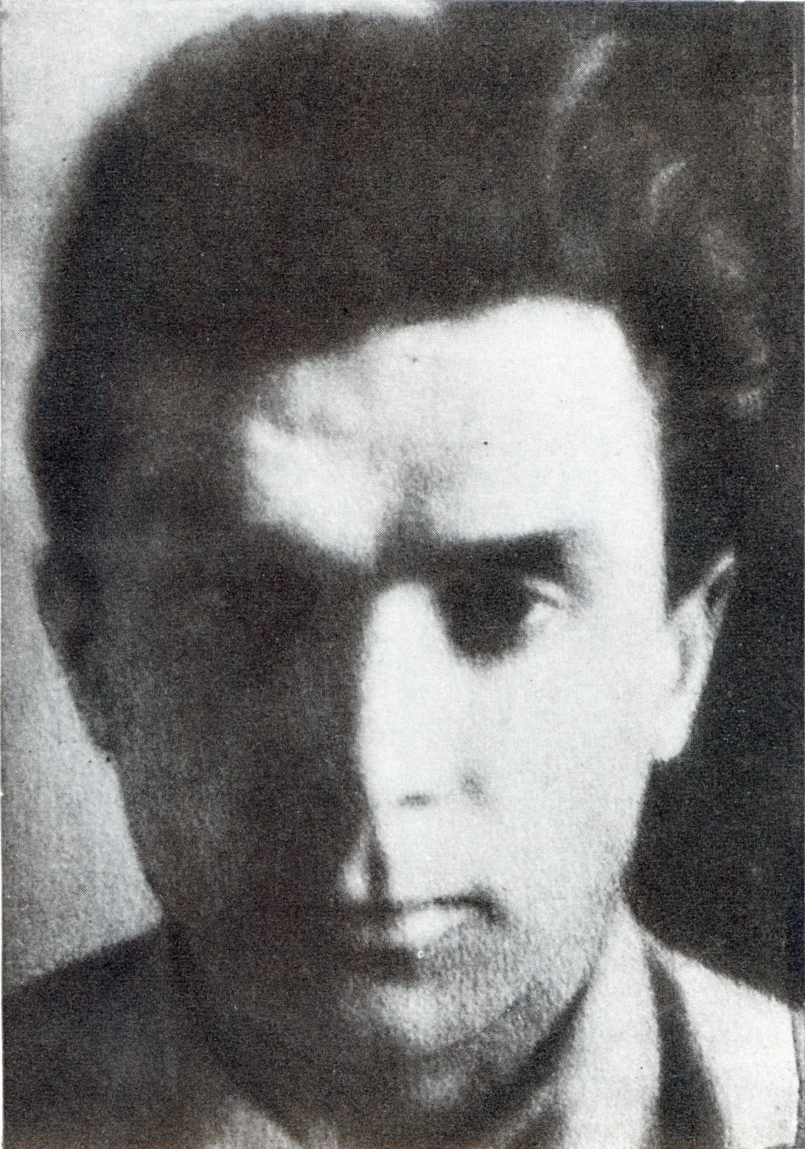 Микола Хвильовий, фотографія О. Кореневича, 1928